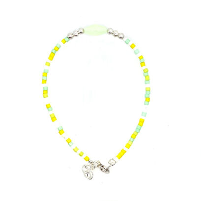 Bransoletka z fluorescencyjnym elementem