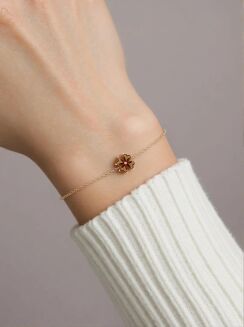 Bransoletka koniczynka z sułtanitu - 3