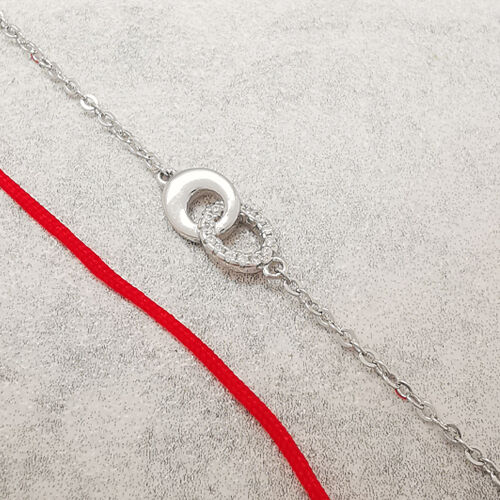 Srebrna bransoletka - znak nieskończoności