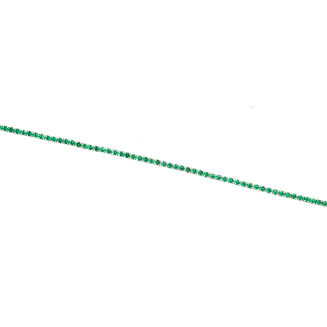 Delikatna bransoletka ''tenisówka'' w kolorze zieleni - 2