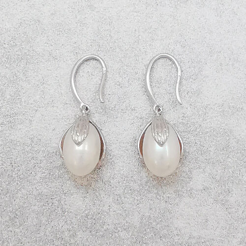 Piękne kolczyki z perłami